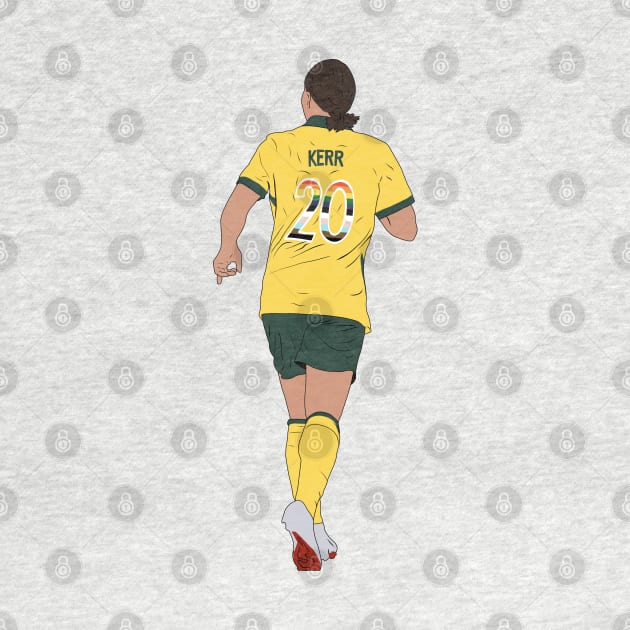 Sam Kerr Matlidas Women's Football by Hevding